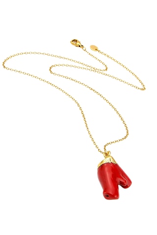 Collana - Perla di corallo