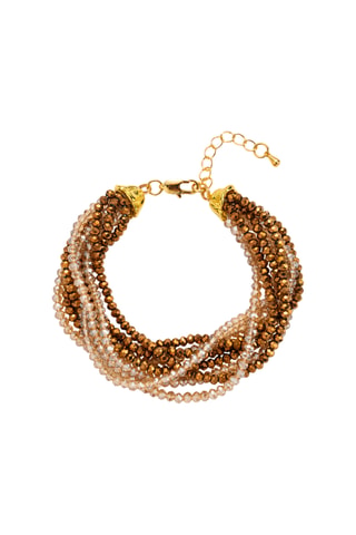 Bracciale laminato oro giallo
