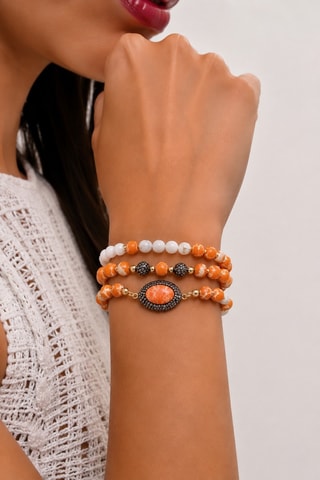 3 bracciali - Varisciti e pietre di luna