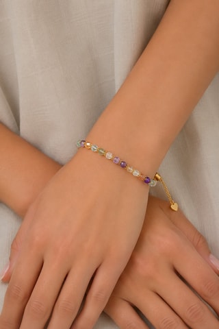 Bracciale laminato oro giallo