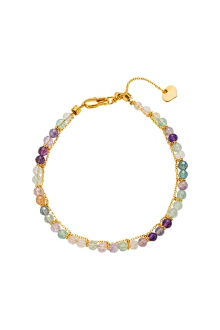 Bracciale laminato oro giallo