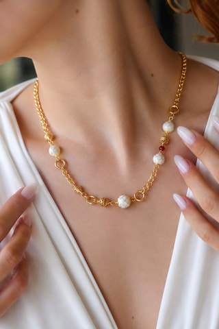Collana laminato oro giallo