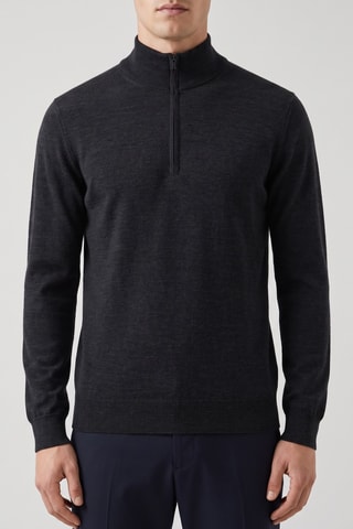 Pull 100% mérinos - Noir