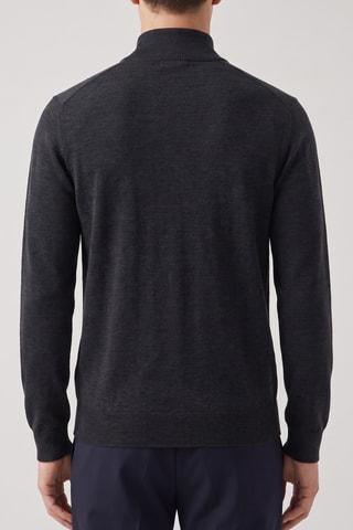 Pull 100% mérinos - Noir