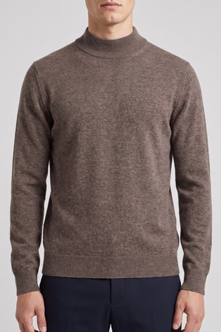 Pull 100% mérinos - Beige