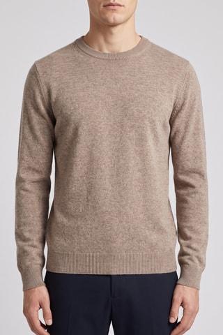 Maglia 100% lana merino - Beige