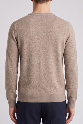 Maglia 100% lana merino - Beige