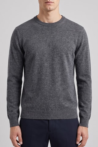 Maglia 100% lana merino - Antracite