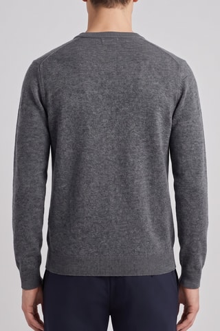 Maglia 100% lana merino - Antracite