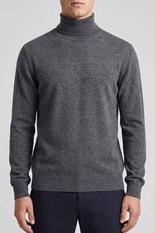 Pull 100% mérinos - Anthracite