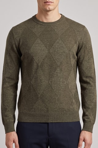 Maglia 100% lana merino - Verde