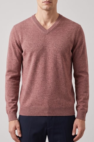 Maglia 100% lana merino - Rosa