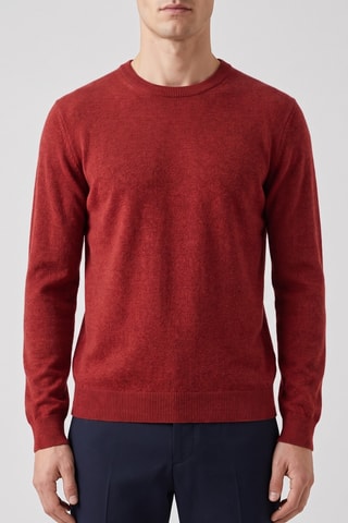 Maglia 100% lana merino - Arancione