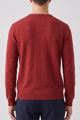 Maglia 100% lana merino - Arancione