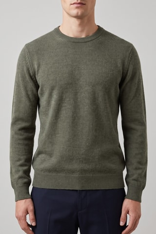 Maglia 100% lana merino - Verde