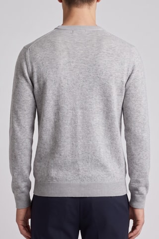 Maglia 100% lana merino - Grigio