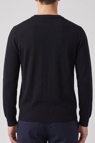 Maglia 100% lana merino - Nero