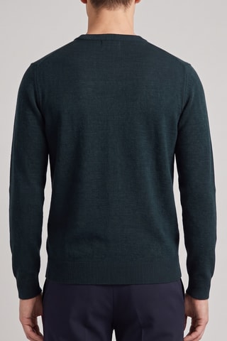 Maglia 100% lana merino - Verde