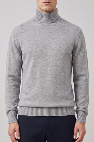 Pull 100% mérinos - Gris