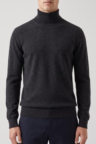 Pull 100% mérinos - Noir
