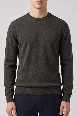 Maglia 100% lana merino - Verde