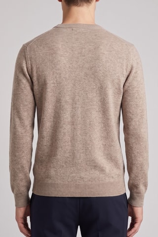Maglia 100% lana merino - Beige