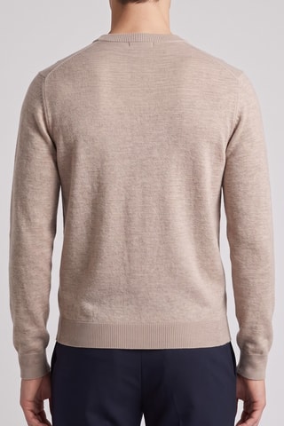 Maglia 100% lana merino - Beige