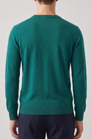Maglia 100% lana merino - Verde