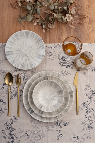 Vajilla de porcelana - 24 piezas