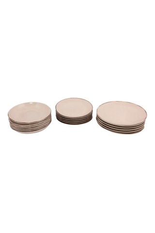 Vajilla de porcelana - 18 piezas