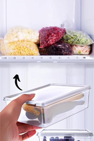 20 fiambreras de plástico sin BPA - 1 l