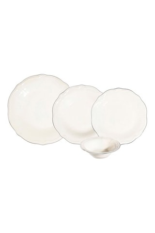 Vajilla de porcelana - 24 piezas