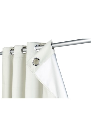 2 cortinas térmicas - 135 x 240 cm - Beige