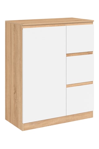 Mueble de cuarto de baño con puerta abatible - 65 x 80 x 33 cm