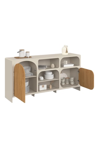 Aparador de 2 puertas - 160 x 80 x 40 cm