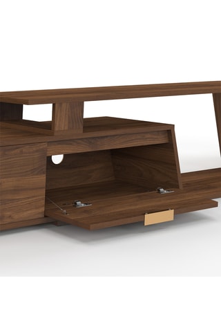 Mueble de TV extensible de 3 puertas abatibles Livona - 180/270 x 40 x 35 cm