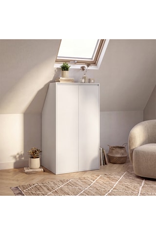 Armario de 2 puertas Tom - 60 x 110 x 50 cm