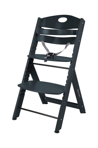 Chaise haute en hêtre massif Famille XL - Dès 6 mois - Jusqu'à 80 kg