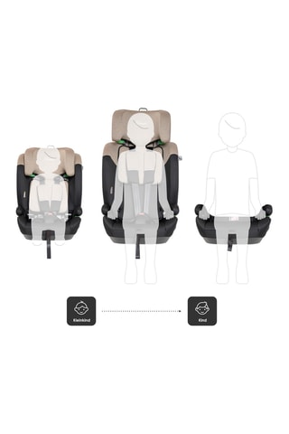 Siege auto - De 76 à 150 cm - Beige