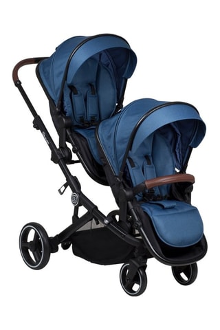 Poussette double Twinner - Bleu
