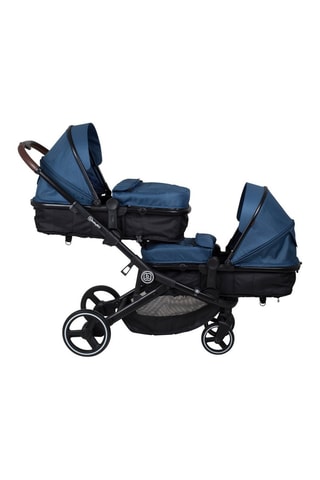 Poussette double Twinner - Bleu