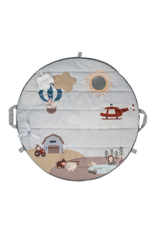 Tapis de jeu en bois Bianca Sky - Gris - 100 cm - Dès la naissance