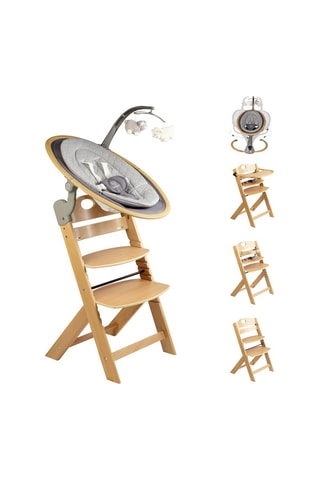 Chaise haute Family Pro avec harnais et adaptateur - A partir de 36 mois - Jusqu'à  75 kg