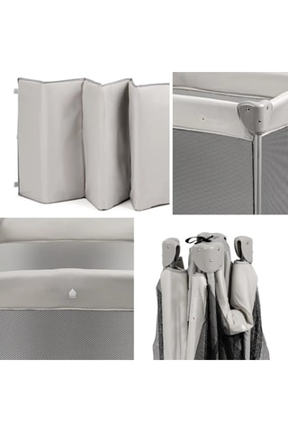 Lit parapluie Easy - Dès la naissance - Jusqu'à 15 kg - Gris
