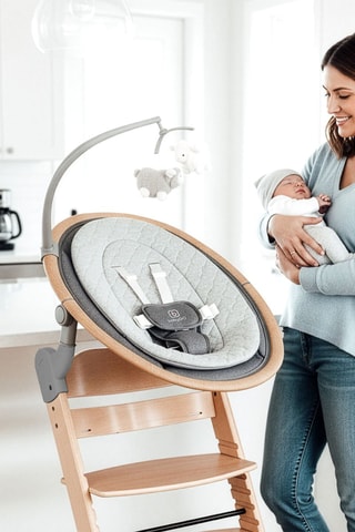 Chaise haute Family Pro avec harnais et adaptateur - Jusqu'à  75 kg