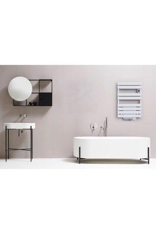 Toallero eléctrico con salida de aire + Turbo de inercia Cameron - 500 y 800 W - 15 m²