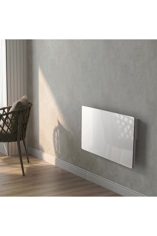 Radiador eléctrico de inercia seca de cerámica y vidrio Glass - 1500 W