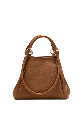 Sac à main en cuir Sono - Camel