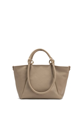 Sac à main en cuir Sono - Taupe