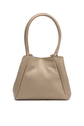 Sac à main en cuir Sono - Taupe